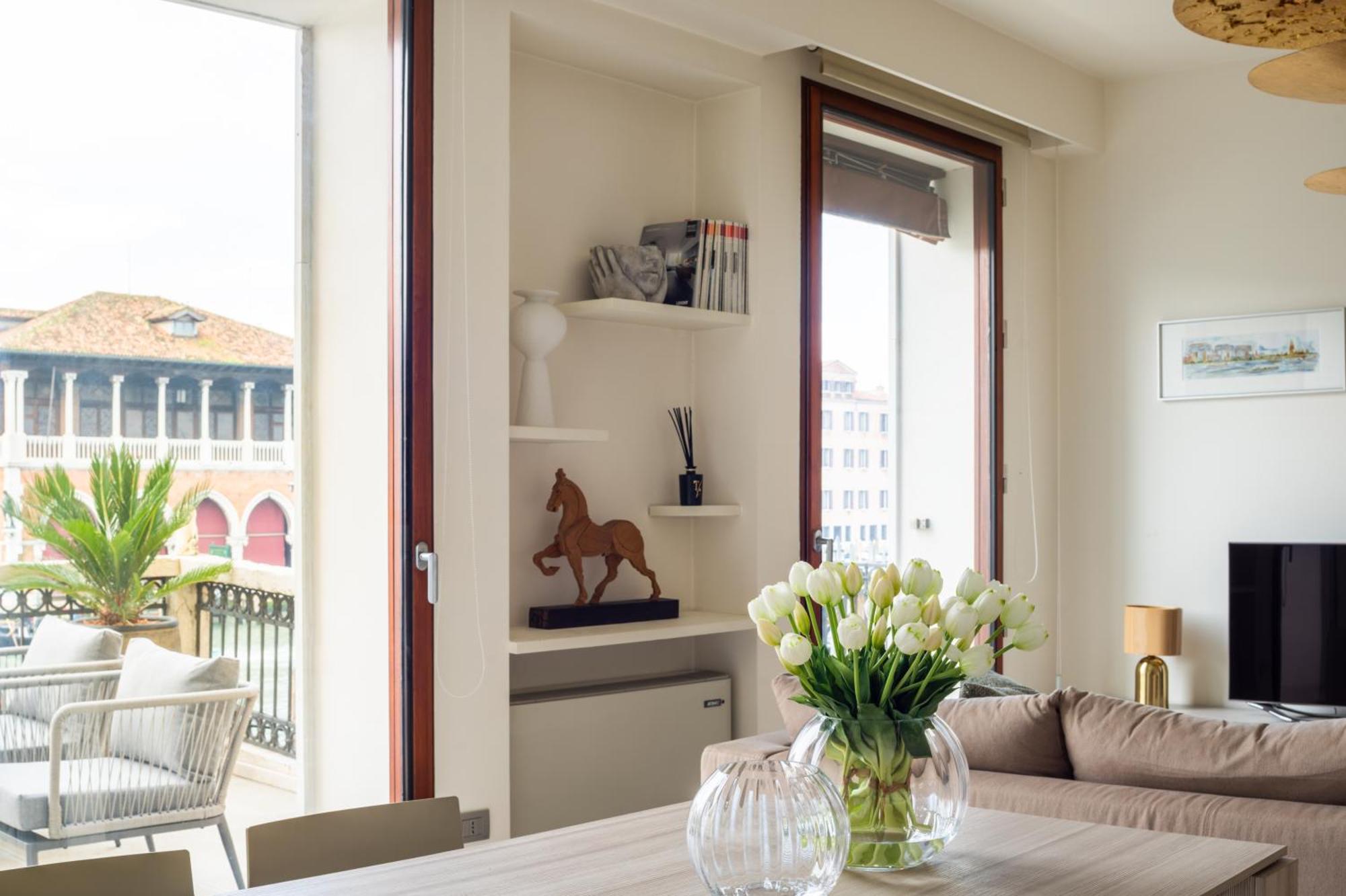 Grand Canal Luxury Apartment With Terrace R&R Veneza Exterior foto