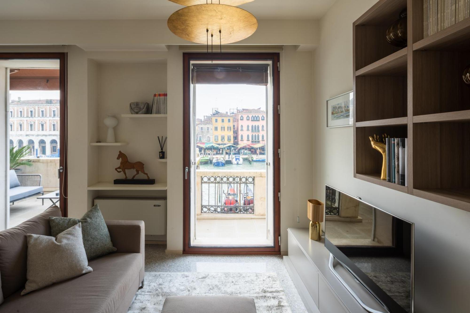 Grand Canal Luxury Apartment With Terrace R&R Veneza Exterior foto